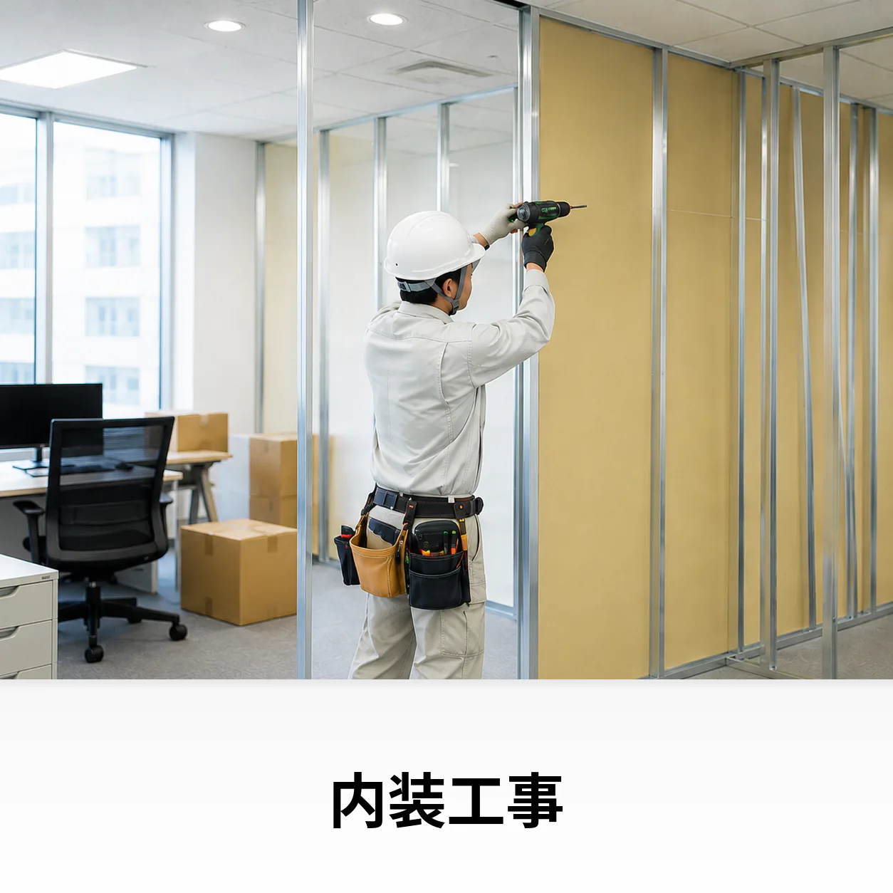 内装工事のイメージ