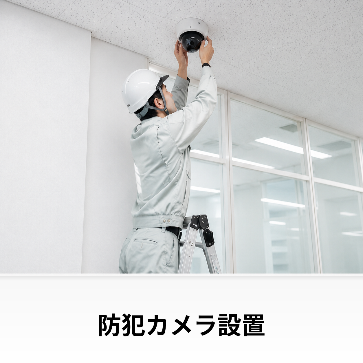 防犯カメラ設置のイメージ